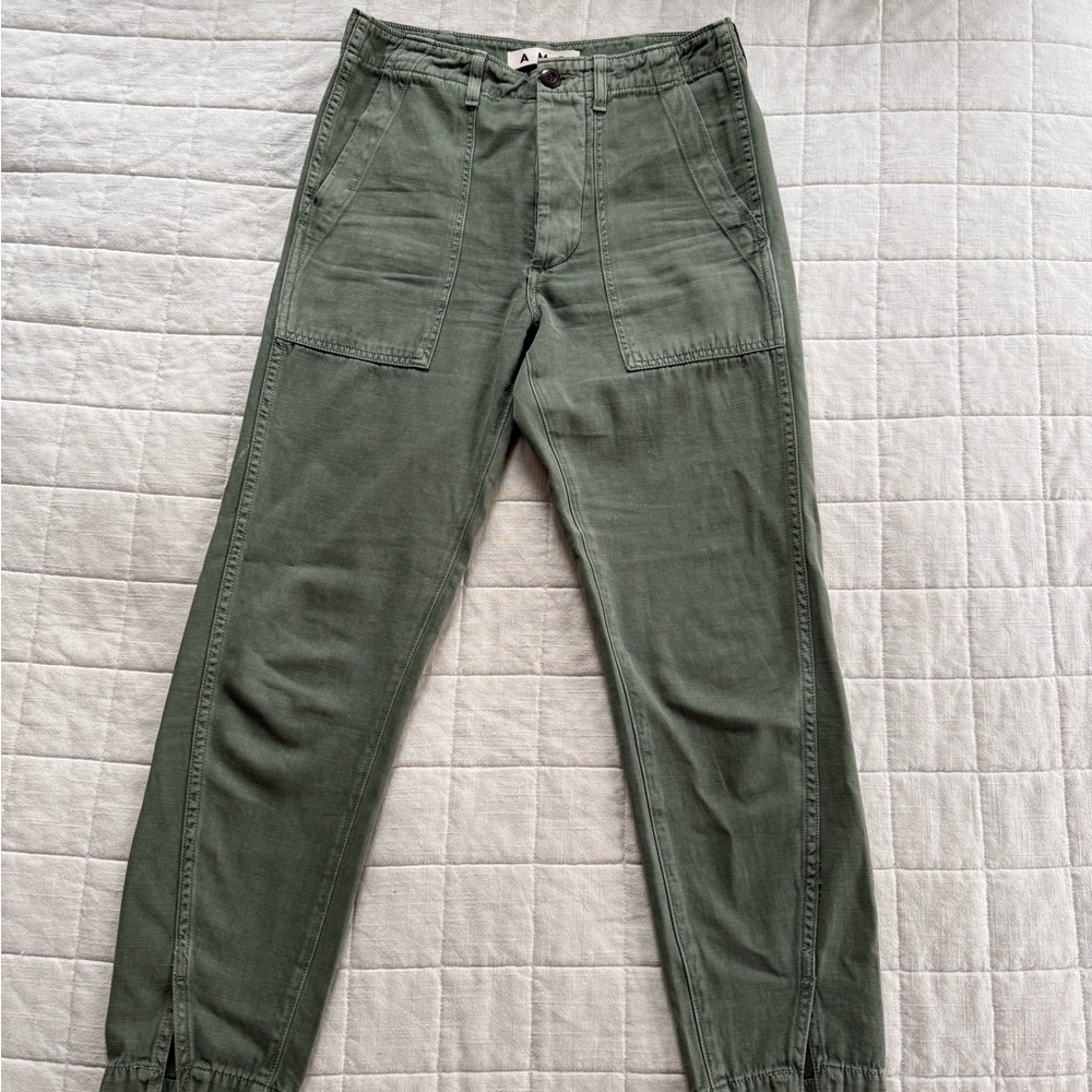 AMO Army Twist Green Pants • Size 26